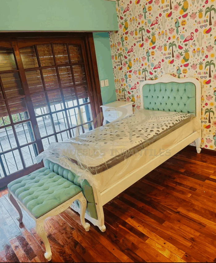 CAMA ESTILO LUIS XV - Imagen 5