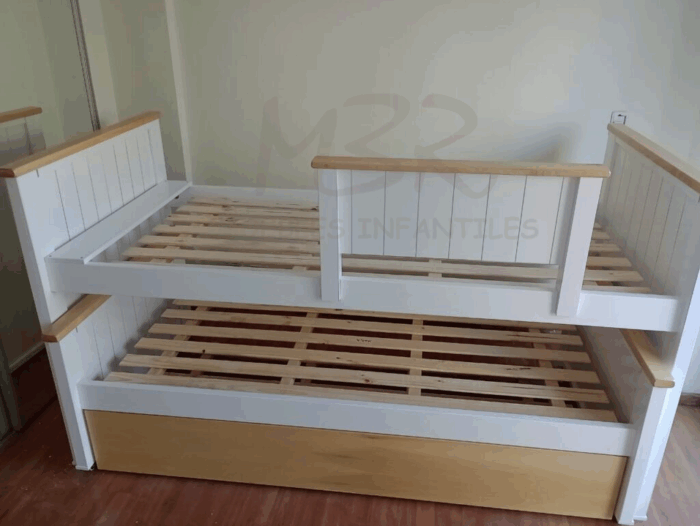 CAMA NIDO LAQUEADA - Imagen 2