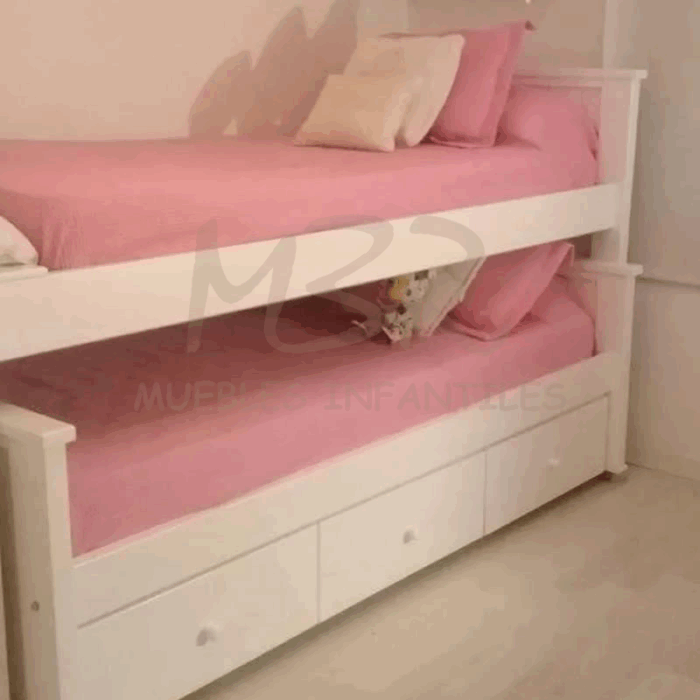 CAMA NIDO LAQUEADA - Imagen 3