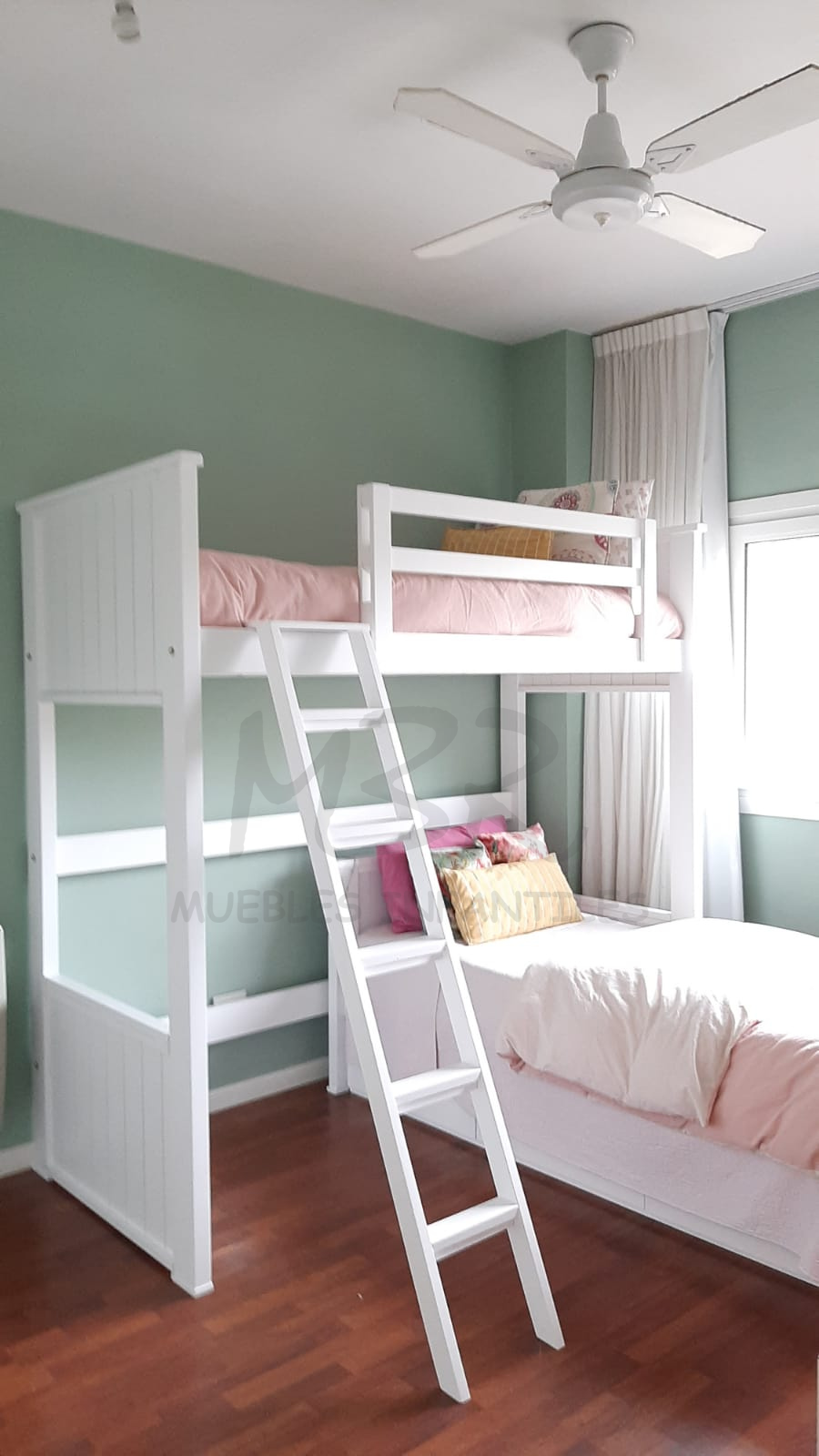 CAMA RINCONERA LACA BLANCO (ALTO 1.80) - Imagen 3