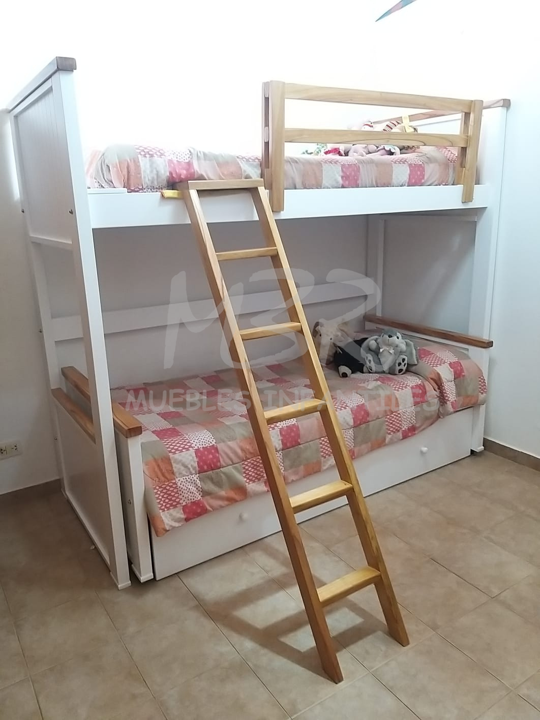 CAMA RINCONERA LACA BLANCO (ALTO 1.80) - Imagen 4