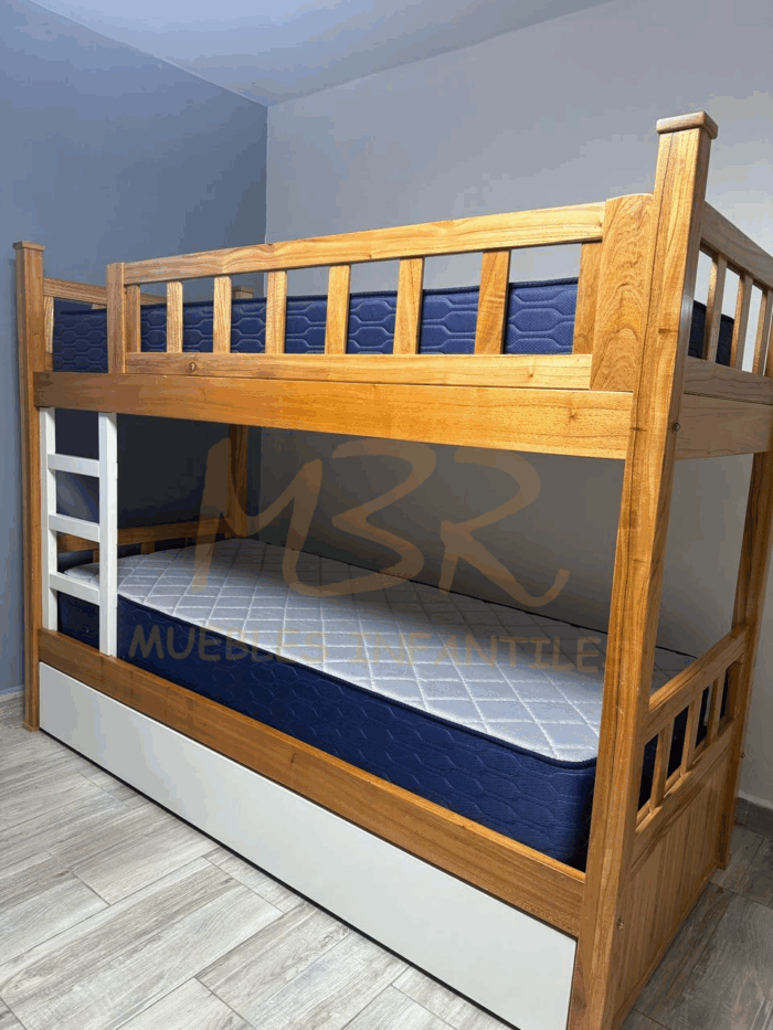 CAMA CUCHETA ESTABLO LUSTRE PARAISO - Imagen 4