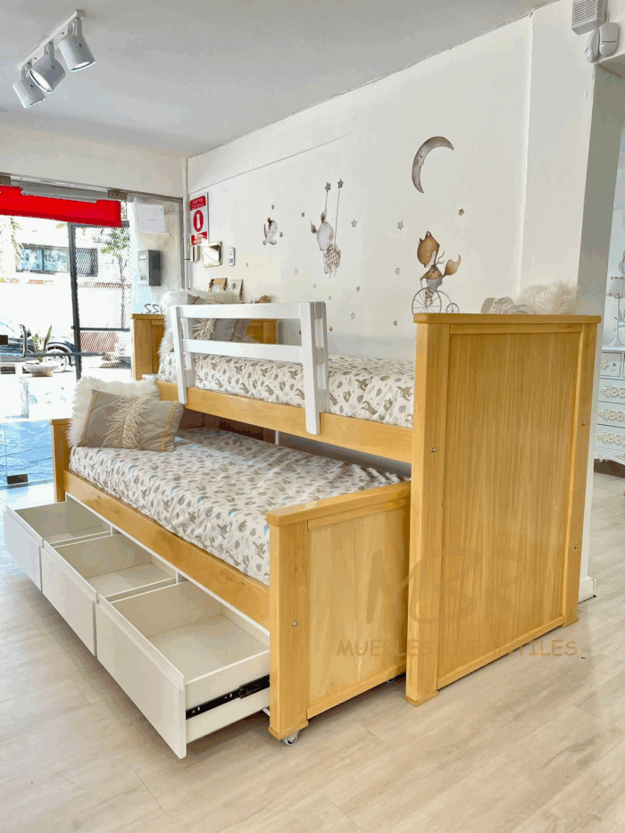 CAMA NIDO LUSTRE GUATAMBU - Imagen 2